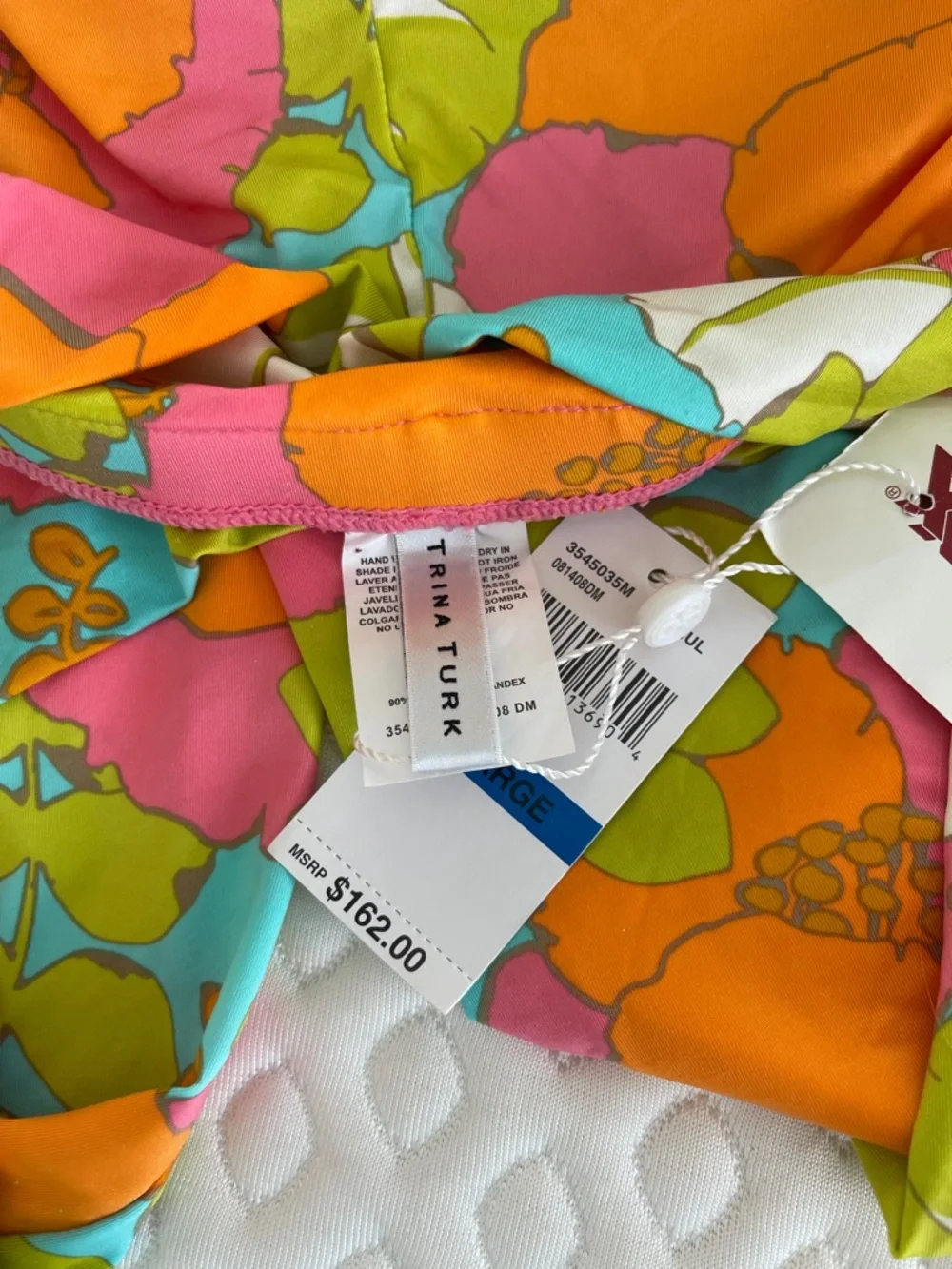 Trina Turk Playa De Flor swim cover-up pants - Picture 2 of 2